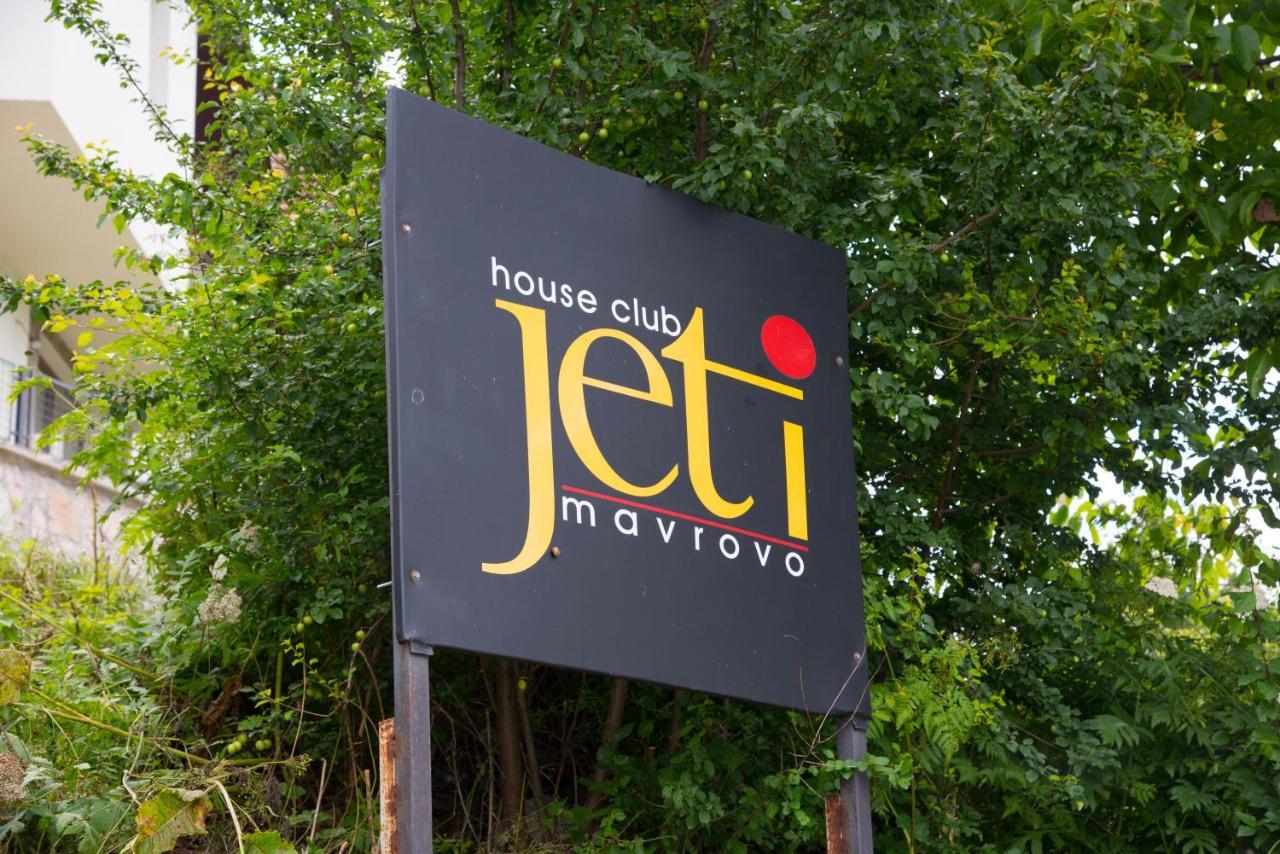 Yeti Guest House Mavrovo-Nationalpark Exterior foto
